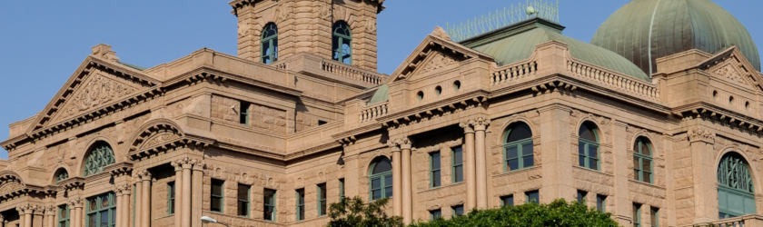 Photo of the courthouse in Tarrant County, Texas